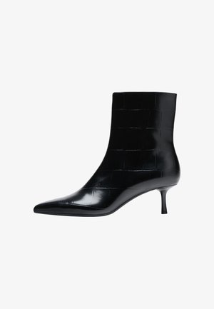 Stradivarius, DRESSY STILETTO HEEL ANKLE BOOTS - Bottines - black