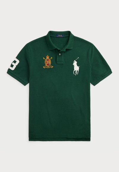 Polo Ralph Lauren CUSTOM SLIM FIT 20TH ANNIVERSARY - Polo marškinėliai - vintage pine