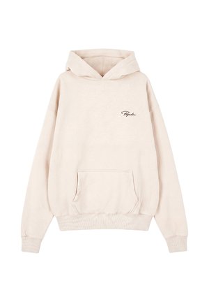 Pegador, PIKE OVERSIZED HOODIE - Sweat à capuche - washed cream dark red