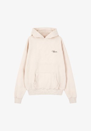 Pegador, PIKE OVERSIZED HOODIE - Sweat à capuche - washed cream dark red