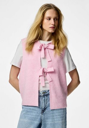 PCSILLY SL REV TIE - Mellény - roseate spoonbill