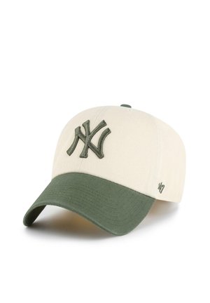 '47, NEW YORK YANKEES '47 MLB TWO TONE CLEAN UP CAP BEIGE OLIVGRÜN UNISEX - Cap - oliv