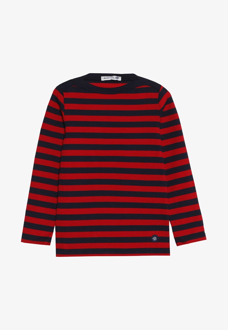 Armor lux TREGUNC MARINIÈRE - T-shirt à manches longues - navire/braise