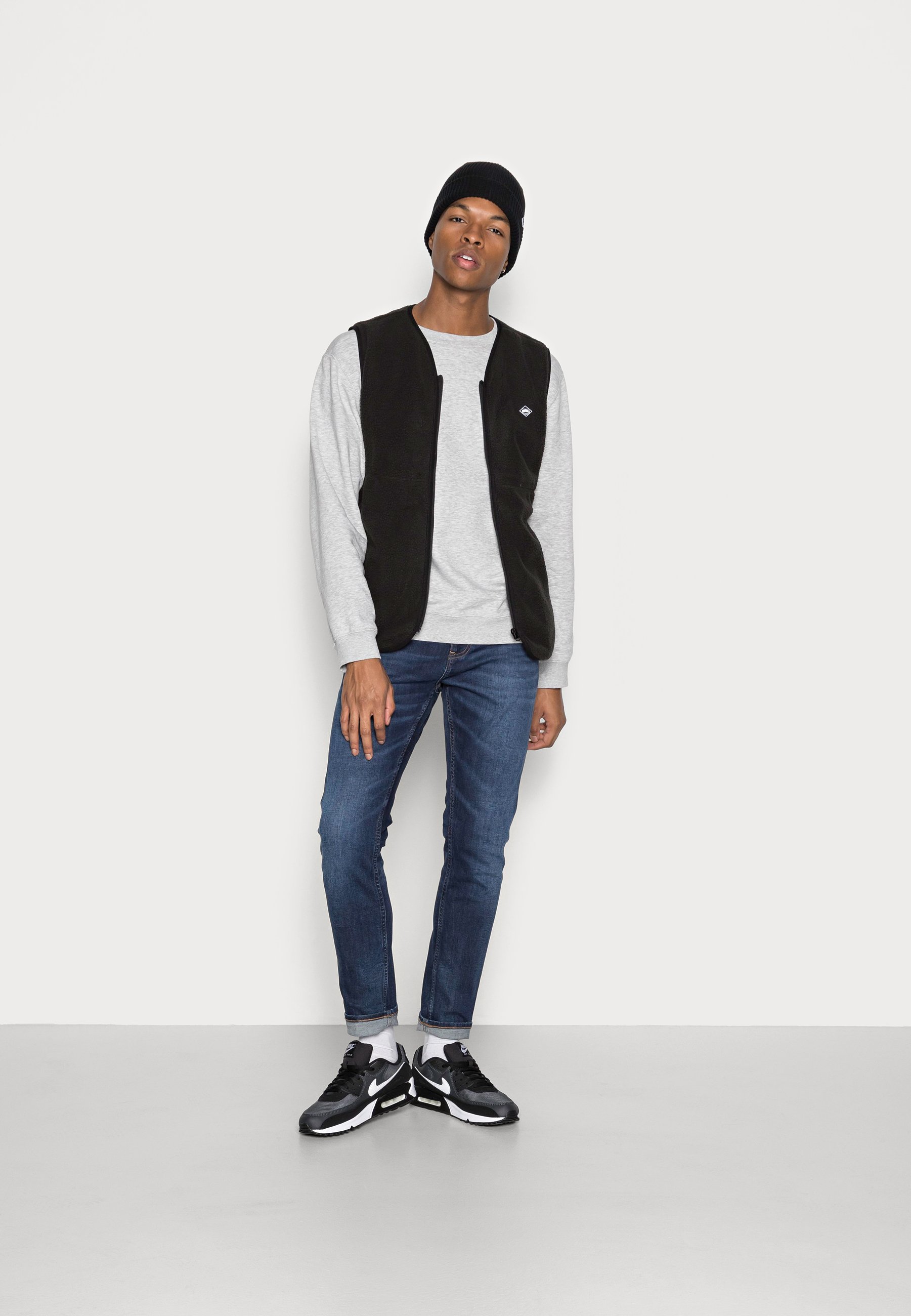Jack \u0026 Jones JORFLINN GILET - Smanicato - black/nero - Zalando.it
