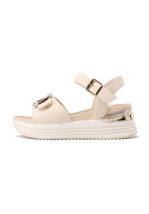 Queen Helena, Sandali con plateau - beige