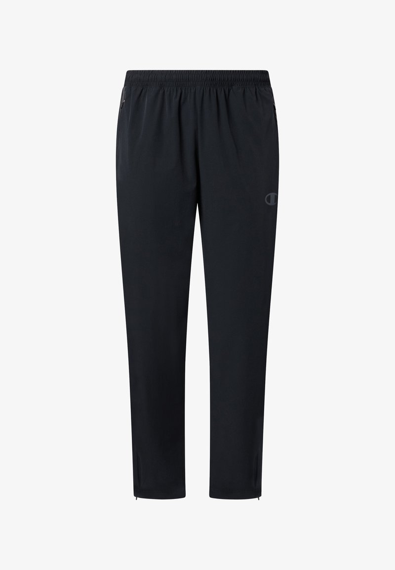 Champion WOVEN NYLON TRACK PANTS STRAIGHT HEM - Παντελόνι φόρμας - black
