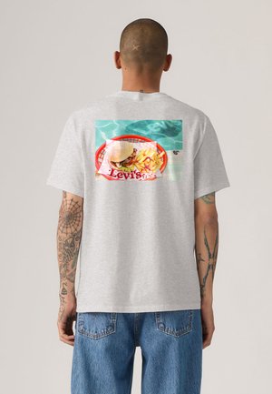 SS RELAXED FIT TEE - T-shirt imprimé - grey