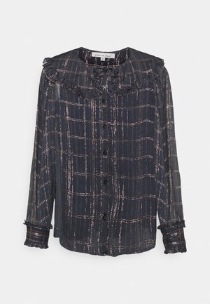 JULIE BLOUSE - Blusa com botões - washed navy