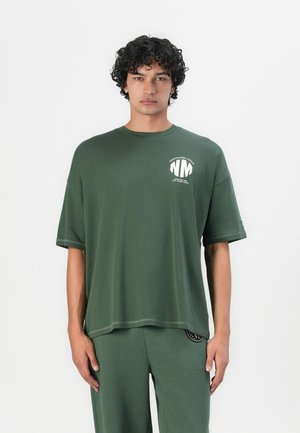 NMMOCCA UNISEX - Print T-shirt - cilantro