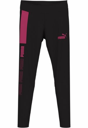 AROUND THE BLOCK  - Tamprės – kelnės - black garnet rose