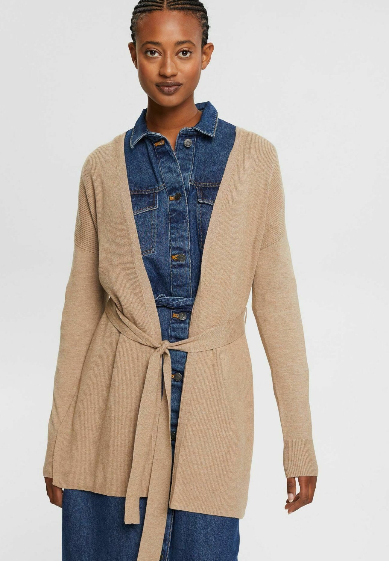 Cardigan - taupe - Zalando.ie