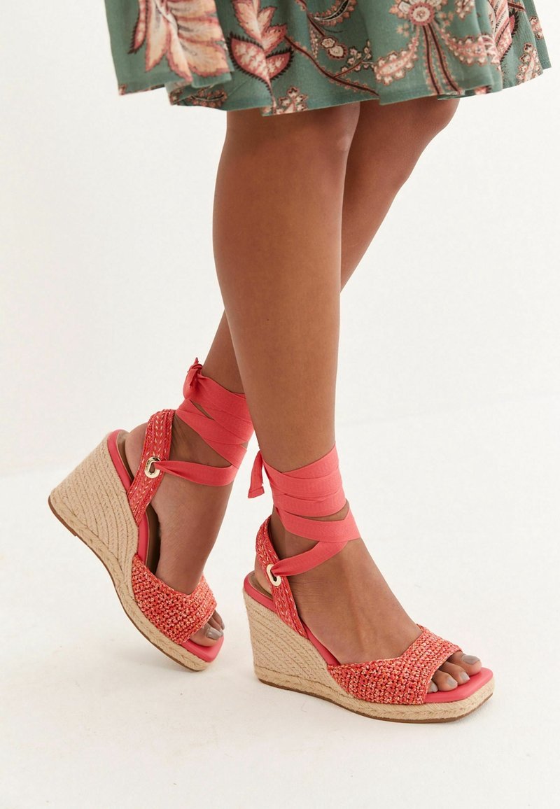 Next Sandales à talons hauts - pink