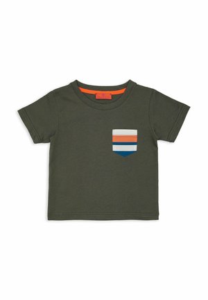 T-shirt con stampa - verde