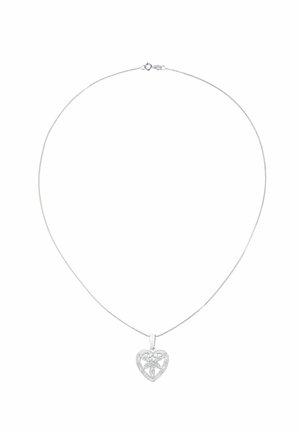 Halskæder - white gold-coloured