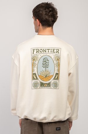 CREW FRONTIER UNISEX - Sudadera - ivory