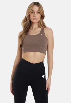 Bustier - caramel brown