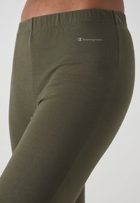 Champion TECH FLARE LEGGINGS - Pajkice - dark green
