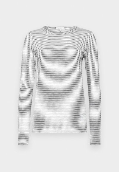 rag & bone THE SLUB TEE - Langærmet T-shirt - white