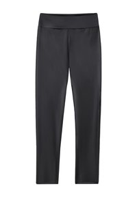 LEATHER EFFECT - Legging - black