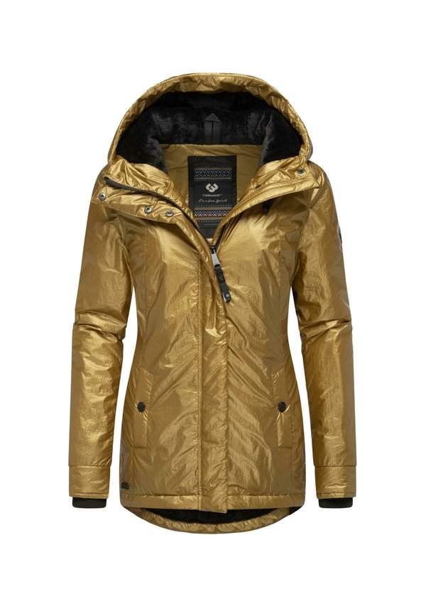 MONADDE BLING - Regenjacke / wasserabweisende Jacke - inca gold