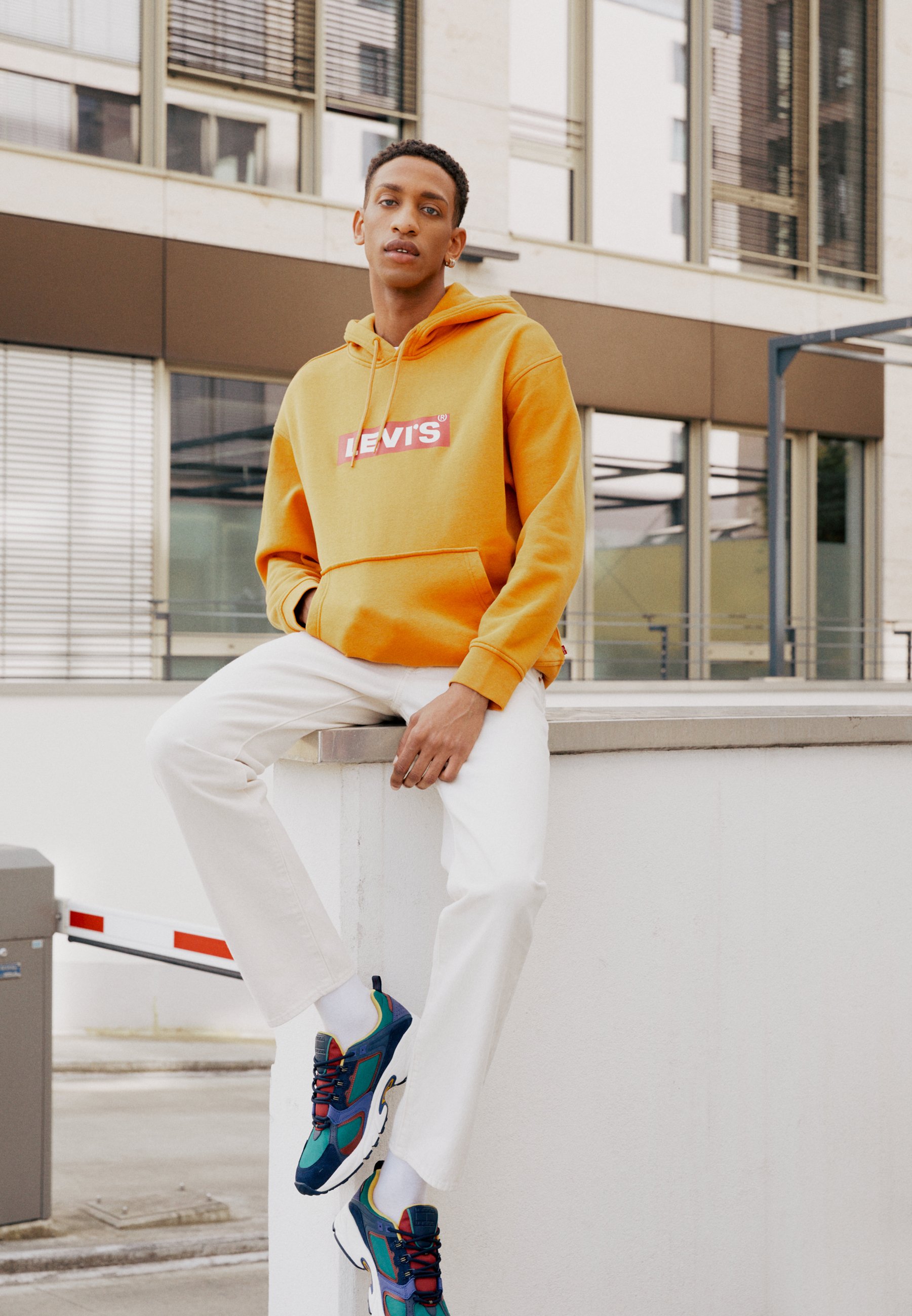 Levi's® 501® ORIGINAL - Straight leg jeans - my candy/white denim -  Zalando.co.uk