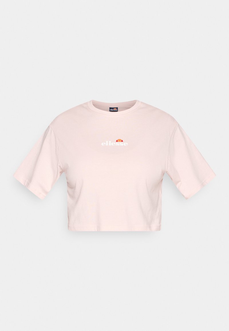 Ellesse T-shirt print donkerroze