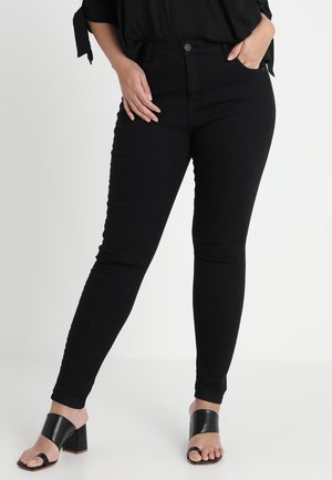 LONG AMY - Slim fit jeans - black