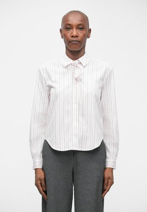 RAY BOW SHIRT - Gombos blúz - white