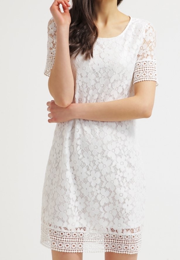 Vero Moda Vestido informal - white