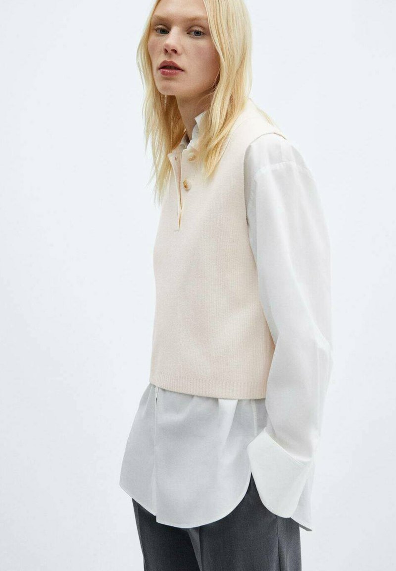 Mango Poloshirt - beige