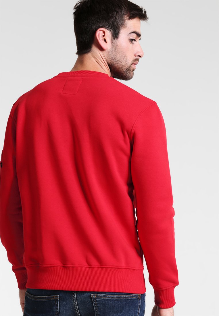 Alpha Industries NASA INLAY Sweater speed redRood Alpha Industries NASA INLAY Sweater speed redRood