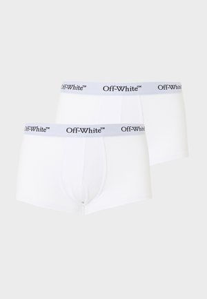 OFF BOOKISH BOXER 2 PACK  - Caleçon - white