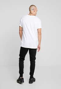 Brave Soul GLIMCO - Tracksuit bottoms - black/white