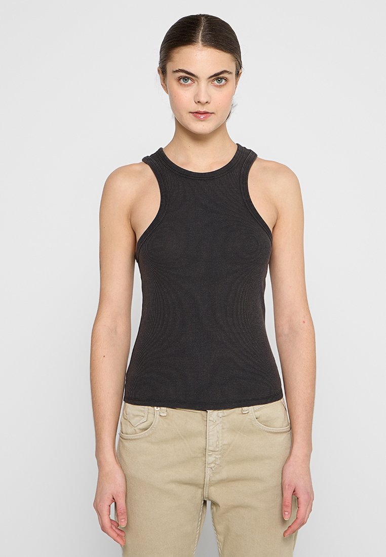 Replay Top antraciet