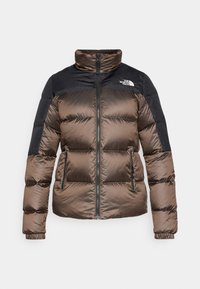 W DIABLO DOWN 2.0 JACKET - Dunjakke - smokey brown/black heather