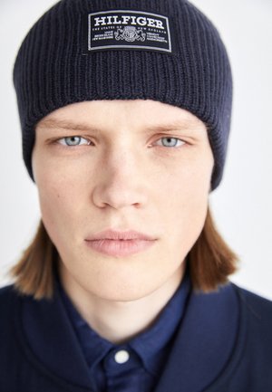 Tommy Hilfiger TH MONOTYPE OUTDOOR UNISEX - Beanie - space blue