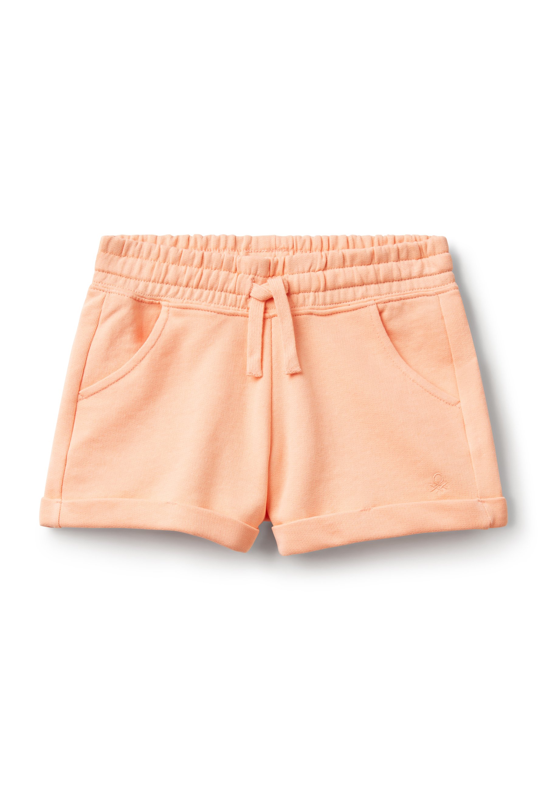Pantaloncini United Colors Of Benetton Bambine - Cotone 100%, Vita Con Coulisse, Taglio Slim