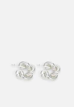 TWIST CREOLES - Orecchini - silver-coloured