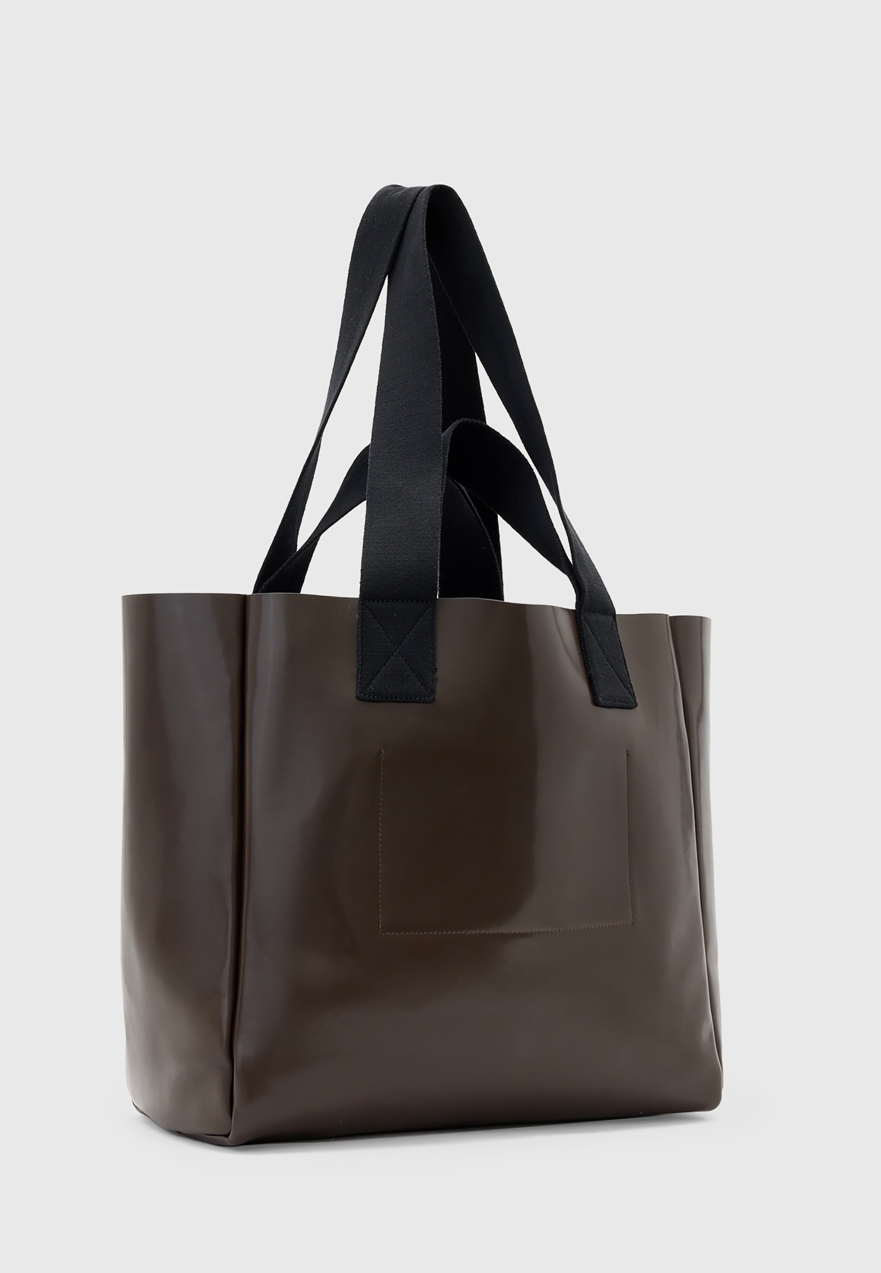 d*7様 Vuja De 26ss Ira Leather Tote Bag AllSaints IZZY - Tote bag - fango brown/brown - Zalando