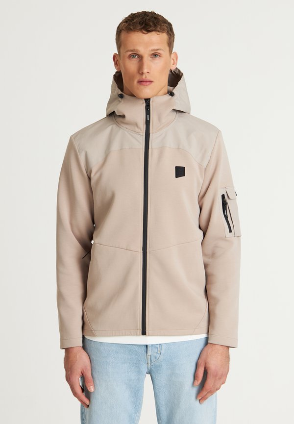 LION MIX - Sweatjacke - beige