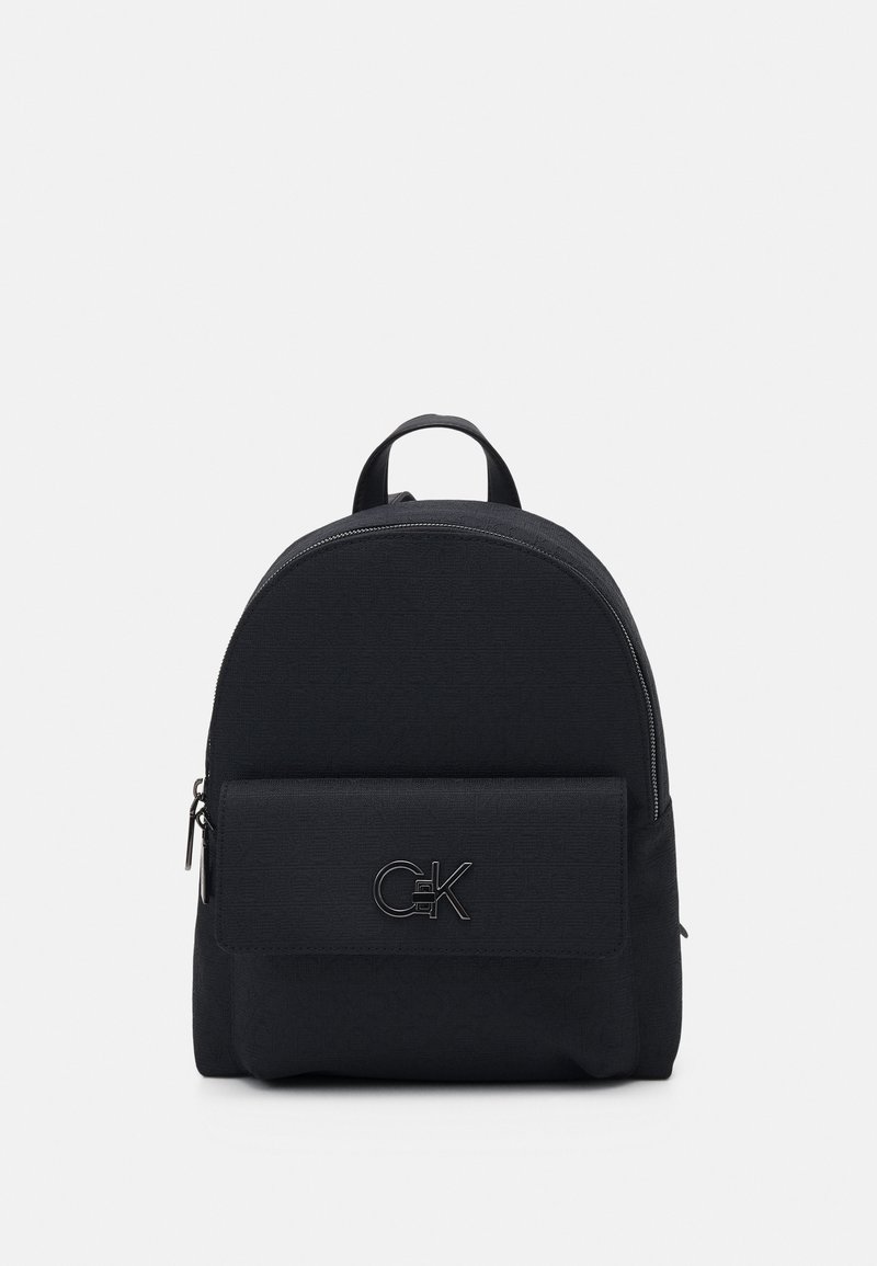 Calvin Klein BACKPACK WITH FLAP Rucksack black Zalando.co.uk