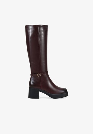 Bosanova Botas de tacón - burdeos