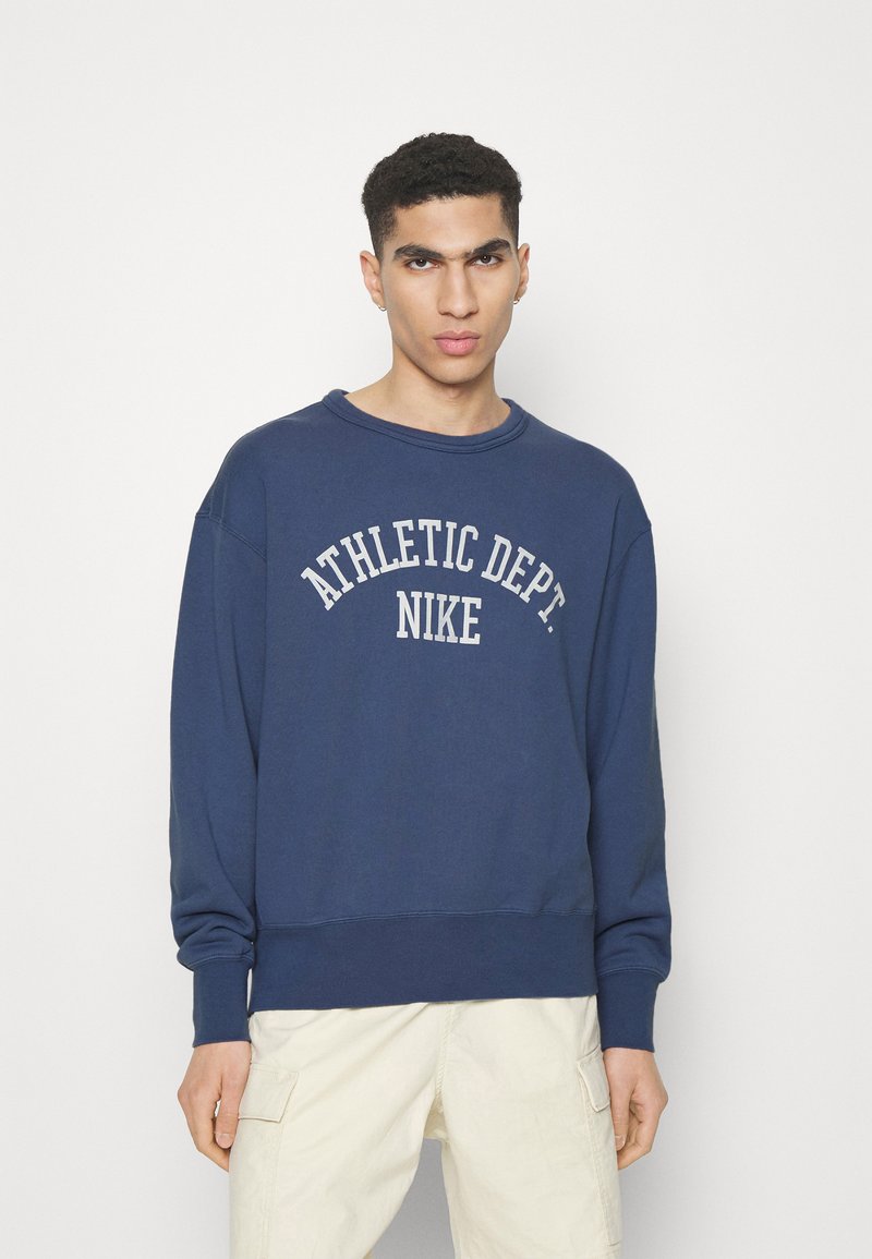 Nike Sportswear TREND CREW Pusa diffused blue/sail/sinakashall