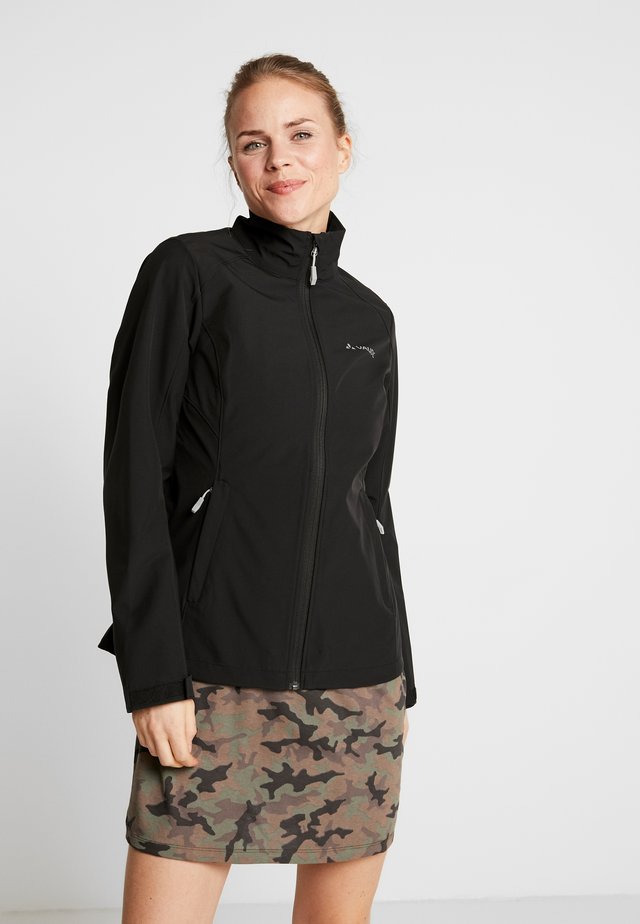 HURRICANE - Chaqueta softshell - black