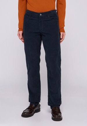 TASCHE THE ICONIC REGULAR  IN CORDUROY - Jeans a sigaretta - blue genoa