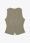 SLEEVELESS BUTTONED TOP 02031525 - Veste sans manches - mottled light brown