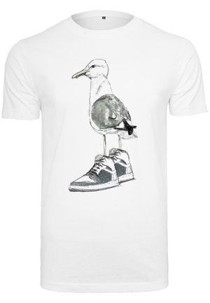 Mister Tee SEAGULL SNEAKERS TEE - T-Shirt print - white