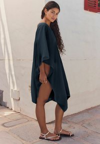 Next TEXTURED COVER-UP - Ranta-asusteet - blue