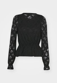 ONLLENE ONECK - Camiseta de manga larga - black