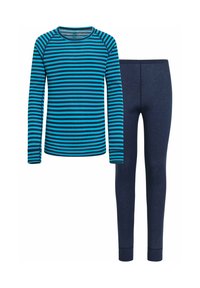 Unselected, blue jewel peacoat